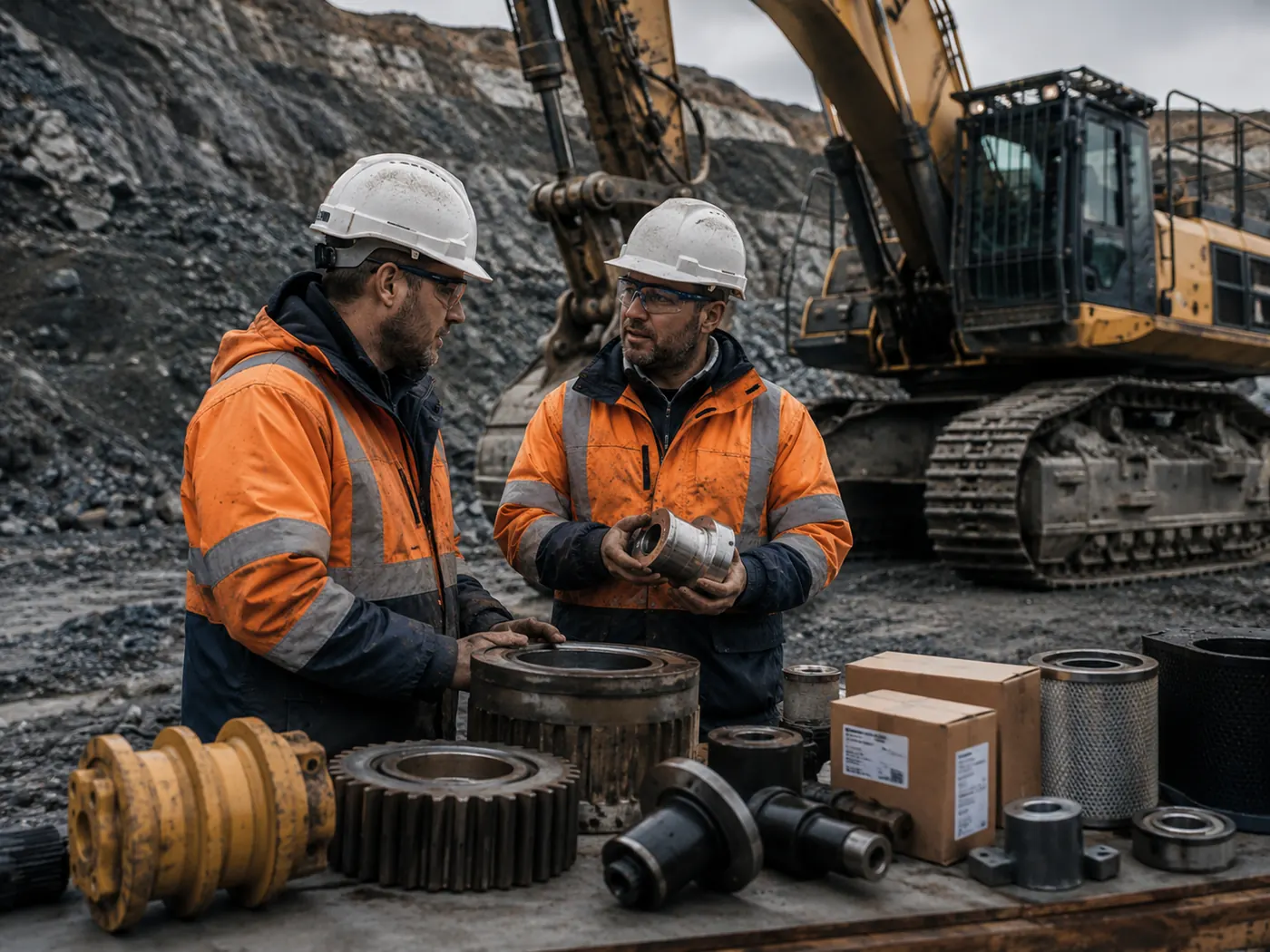 Equipment service company support