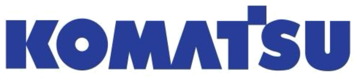 Komatsu excavator brand logo